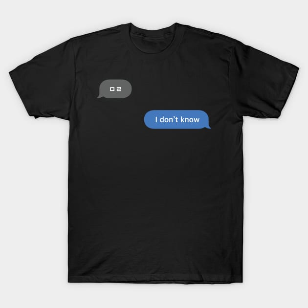 Korean Slang Chat Word ㅁㄹ Meanings - I don’t know T-Shirt by SIMKUNG